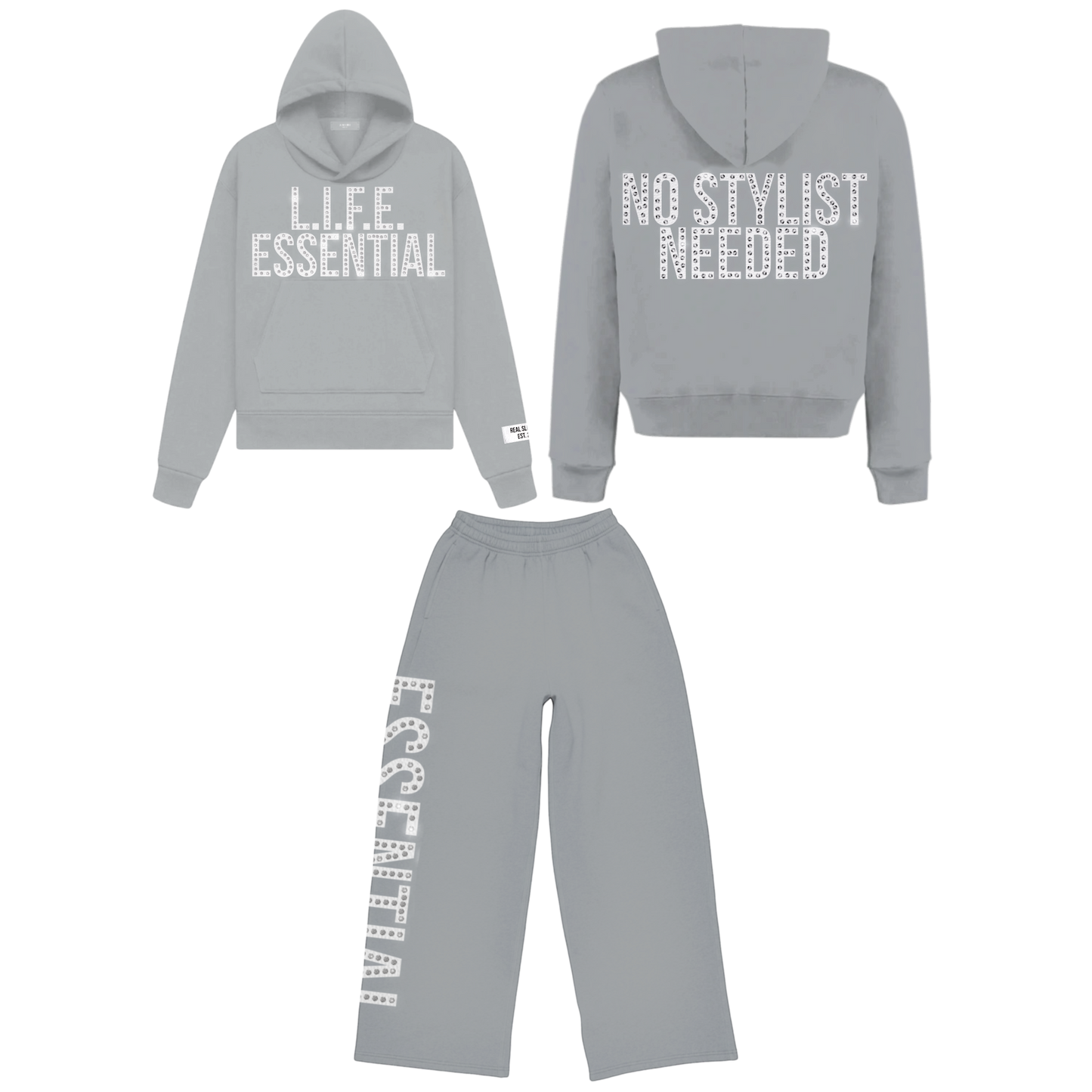 Gray “LIFE ESSENTIAL” Set