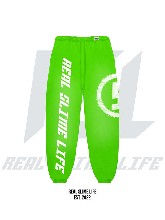 Green “Members Only” sweatpants