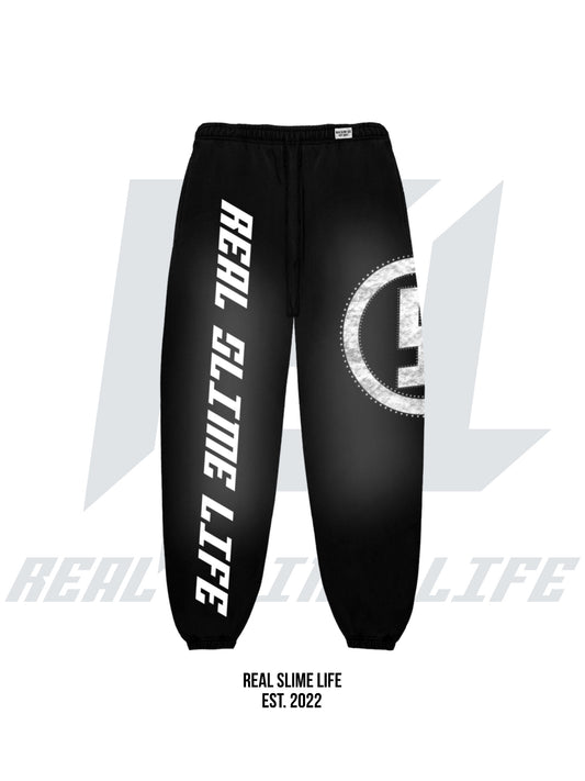 Black “Members Only” sweatpants